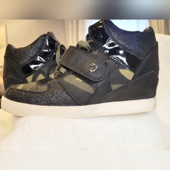 Baby Phat Wedge Sneakers - Picture 1 of 5